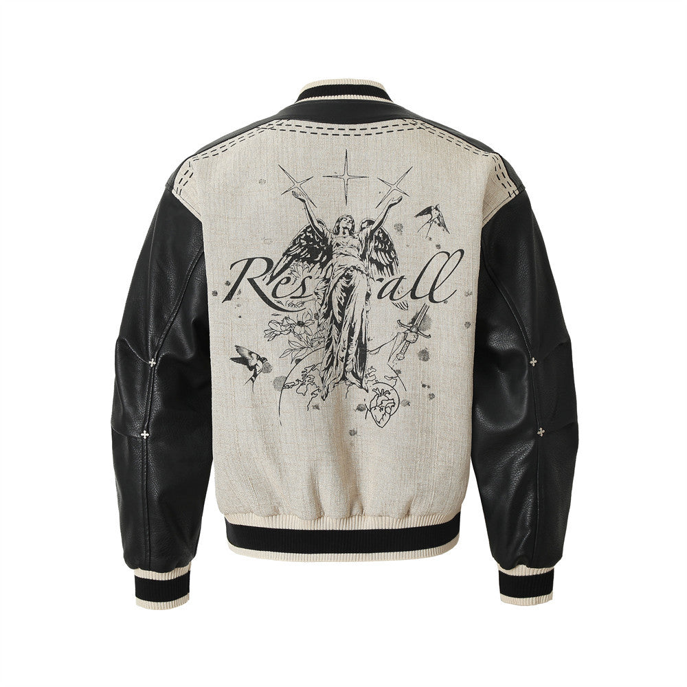 Guardian Malak Varsity Jacket - Celestial Heritage Edition