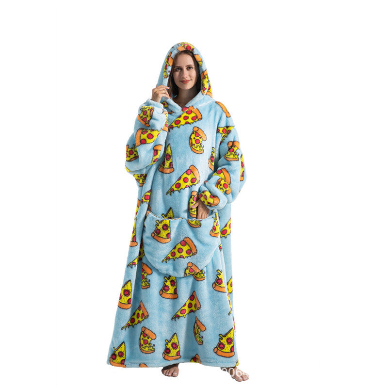 Cocon Doux Oversized Blanket Hoodie - Dafi Prints
