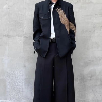 Noir Sahara Distressed Jacket