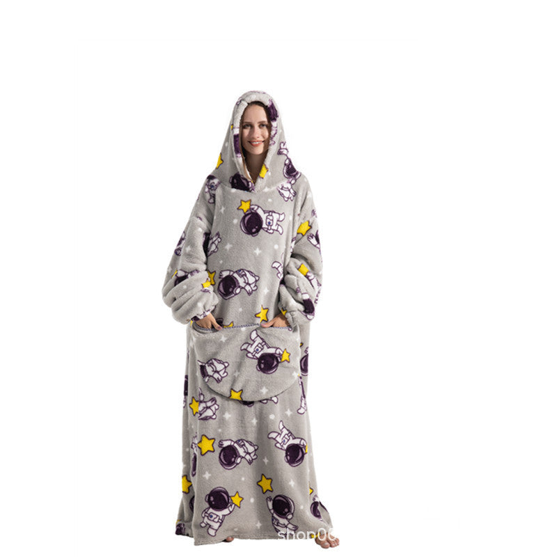 Cocon Doux Oversized Blanket Hoodie - Dafi Prints