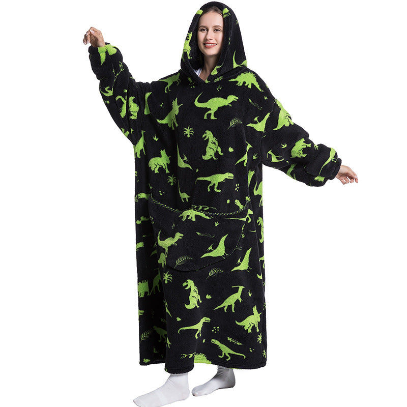 Cocon Doux Oversized Blanket Hoodie - Dafi Prints