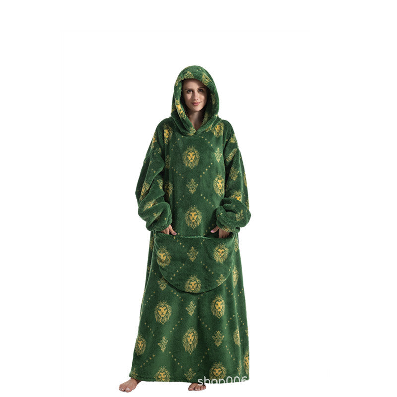 Cocon Doux Oversized Blanket Hoodie - Dafi Prints
