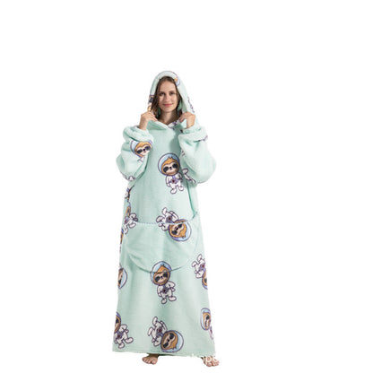 Cocon Doux Oversized Blanket Hoodie - Dafi Prints