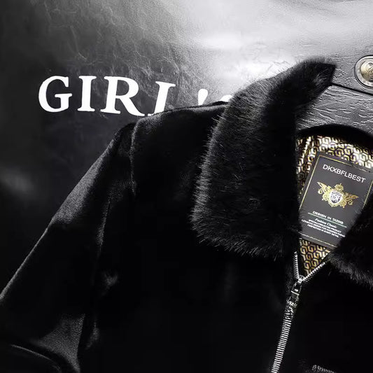 Luxe Noir Velvet Jacket