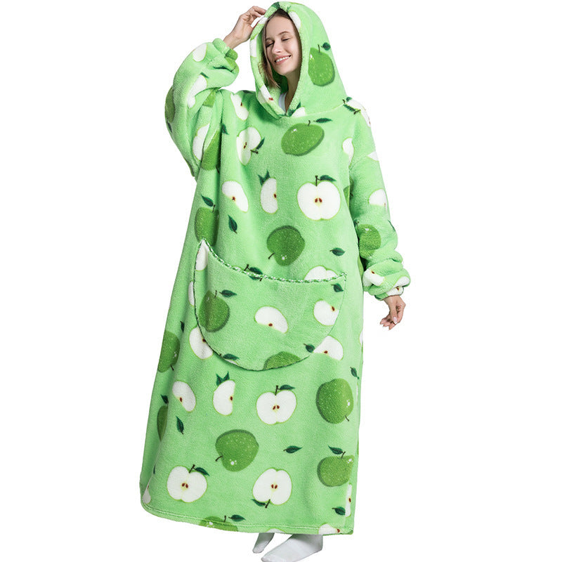 Cocon Doux Oversized Blanket Hoodie - Dafi Prints