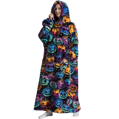 Cocon Doux Oversized Blanket Hoodie - Dafi Prints