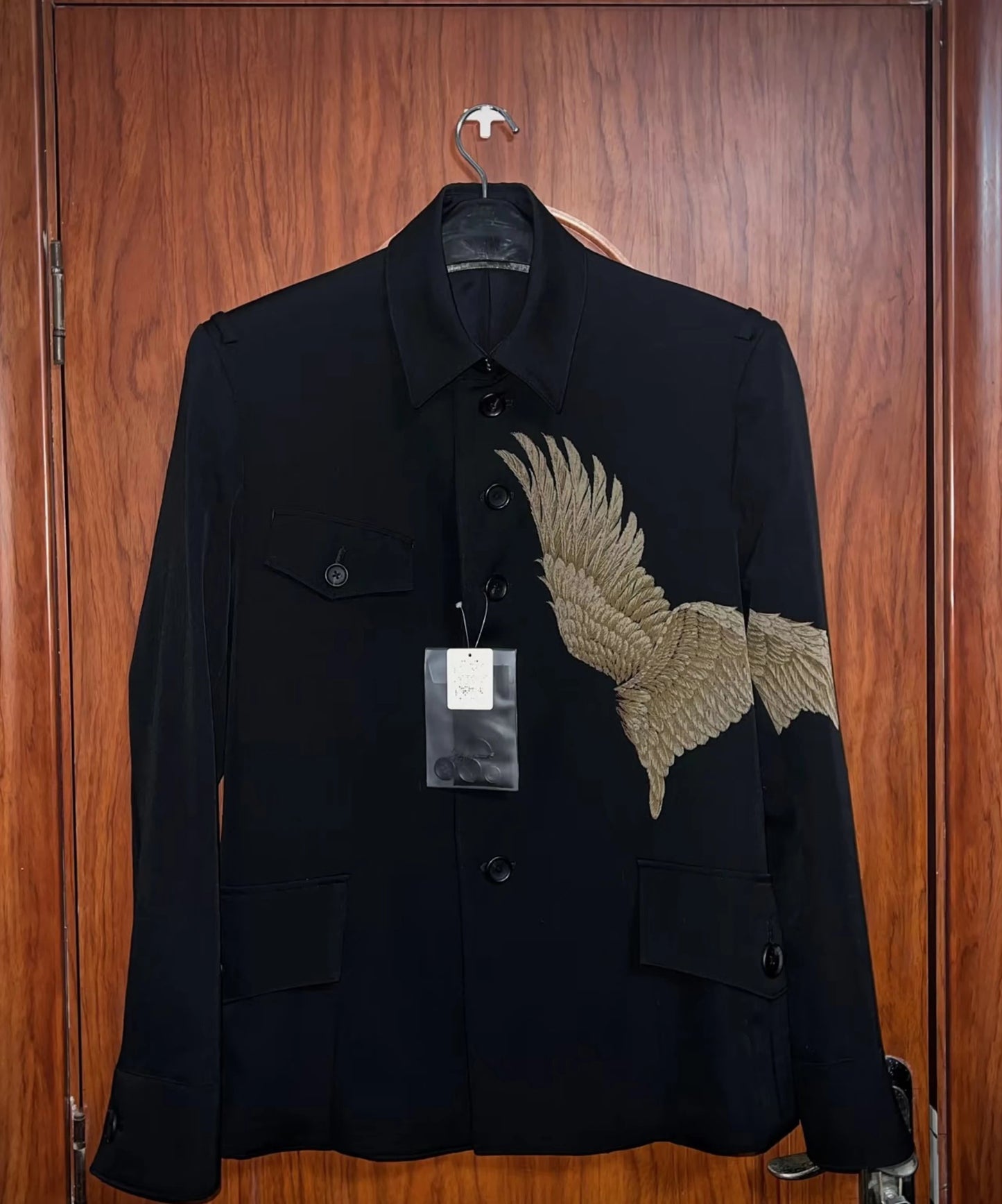 Noir Sahara Distressed Jacket