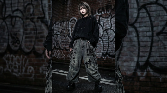 Sirwal Qadim Dark Denim Cropped