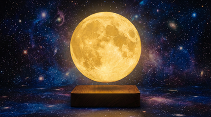 Qamar Floating Magnetic Lamp - 3D LED