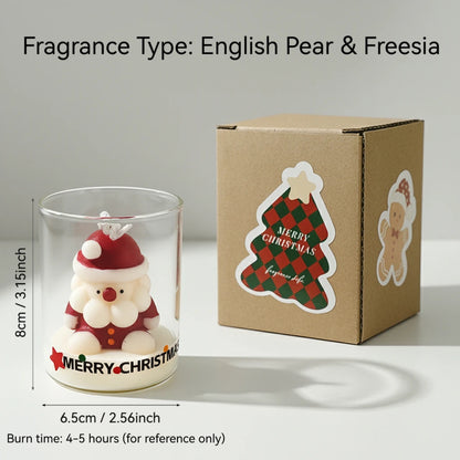 Christmas Dafi Soy Candle