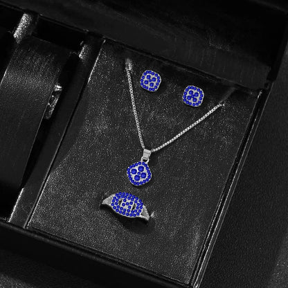 Majmu'a Set Luxury Cube Jewelry - 3 Pieces