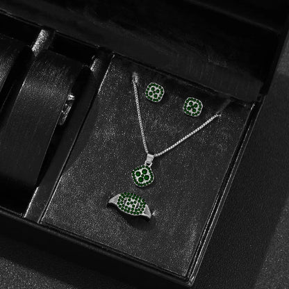 Majmu'a Set Luxury Cube Jewelry - 3 Pieces