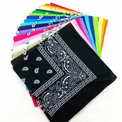 Mandil Bandana Hip Hop  - 54cm Paisley