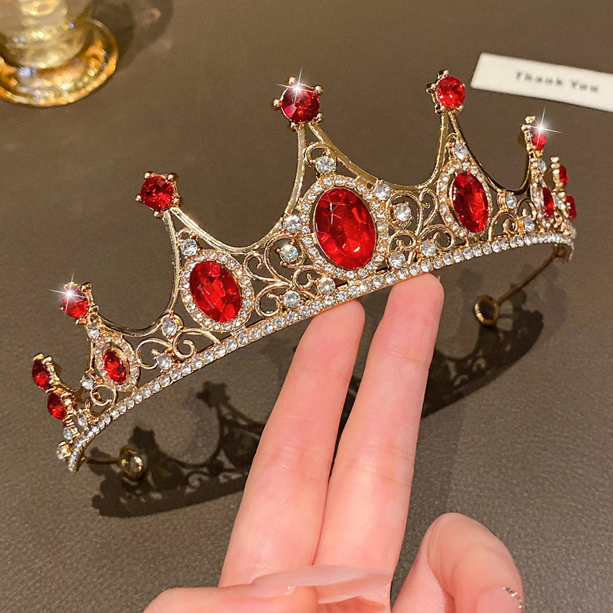 Taj Crown Fashionable Headband - Sweet Style
