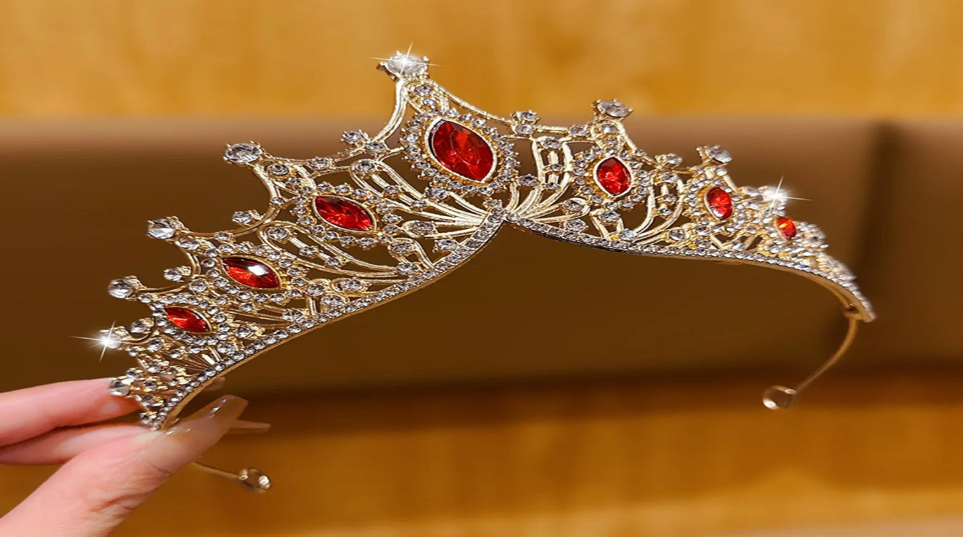 Taj Crown Fashionable Headband - Sweet Style