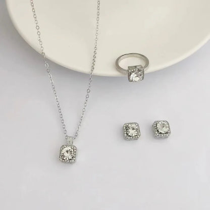 Majmu'a Set Luxury Cube Jewelry - 3 Pieces