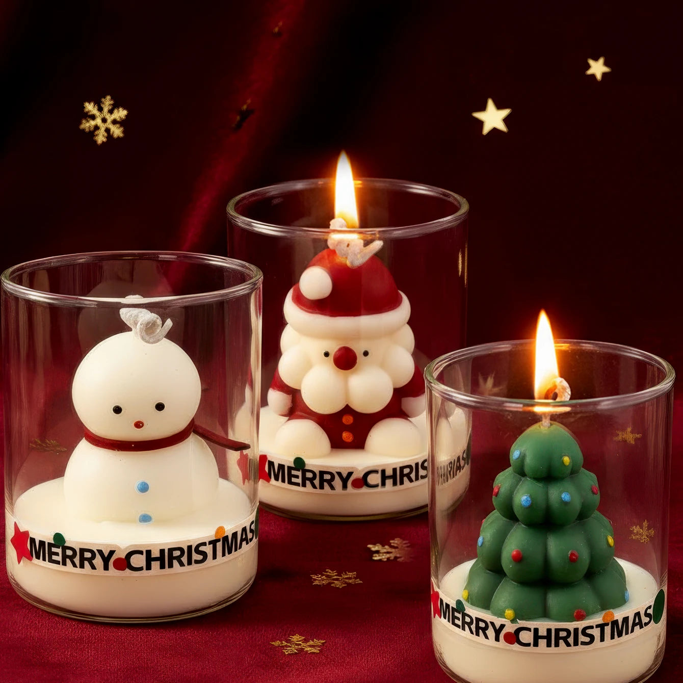 Christmas Dafi Soy Candle