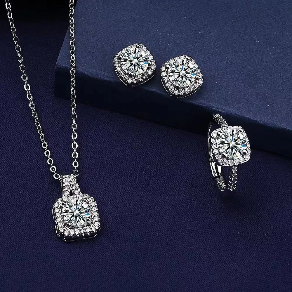 Majmu'a Set Luxury Cube Jewelry - 3 Pieces