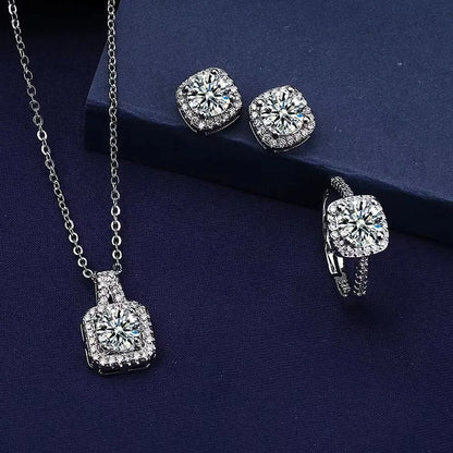 Majmu'a Set Luxury Cube Jewelry - 3 Pieces