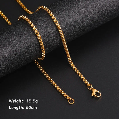 Wadli Chain Long Box - Stainless Steel
