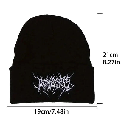 Shita Gothic Punk Beanie - Warm Winter Knit