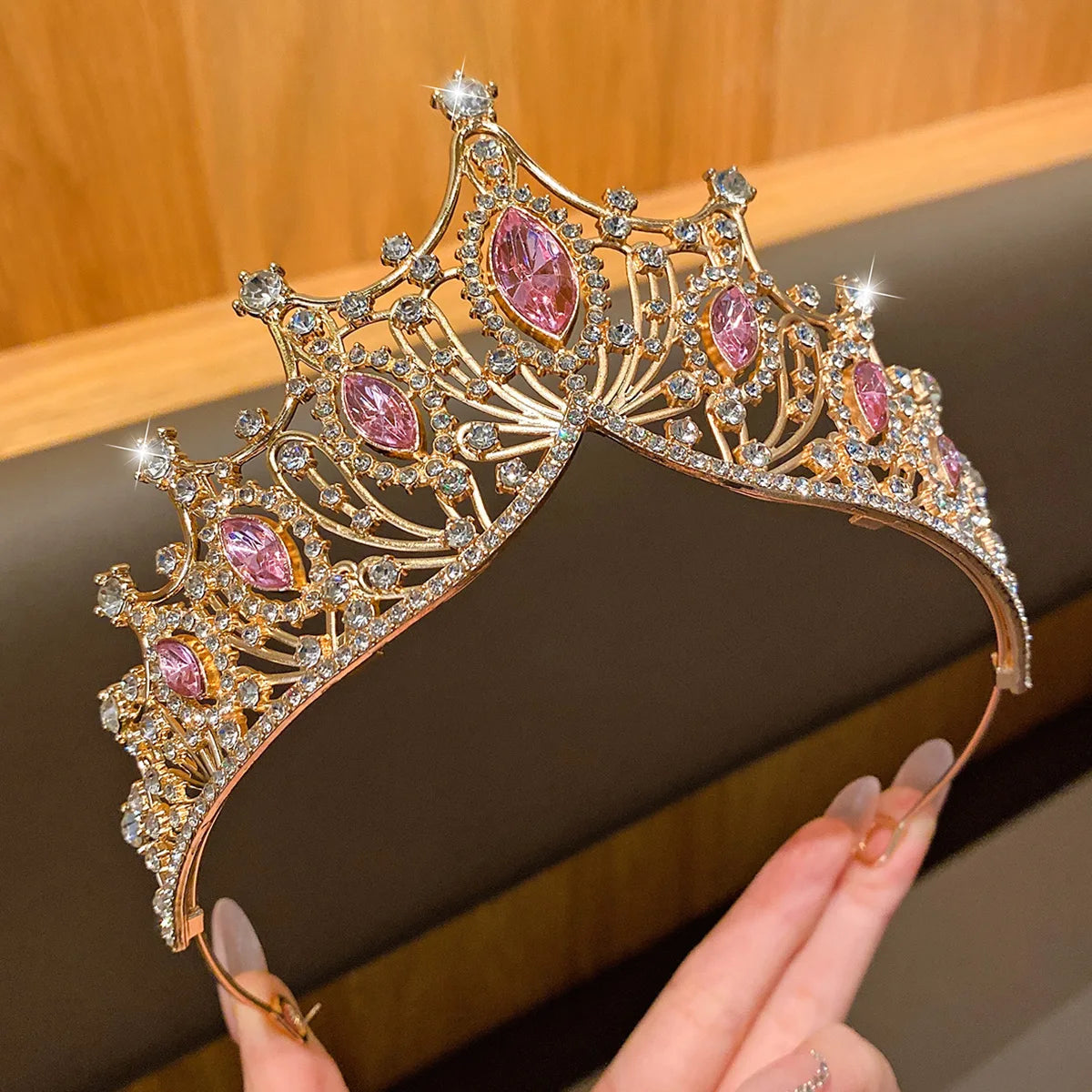 Taj Crown Fashionable Headband - Sweet Style