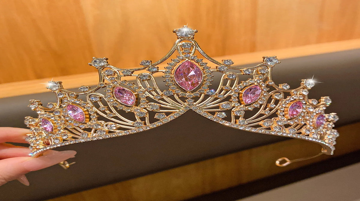 Taj Crown Fashionable Headband - Sweet Style