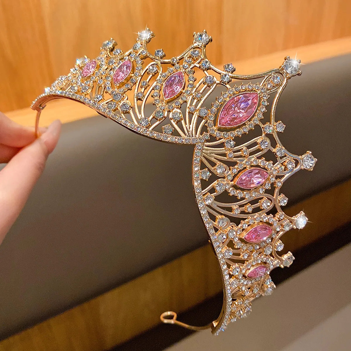 Taj Crown Fashionable Headband - Sweet Style