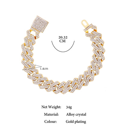 Silsila Iced Cuban Bracelet