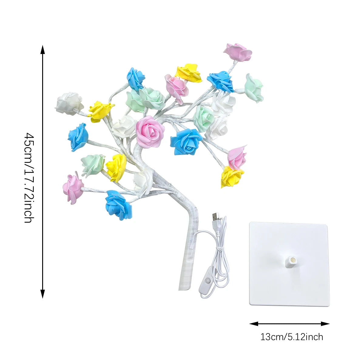Warda LED Tree Lamp - USB Light String