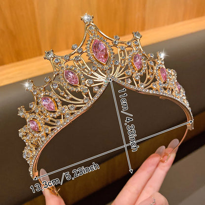Taj Crown Fashionable Headband - Sweet Style