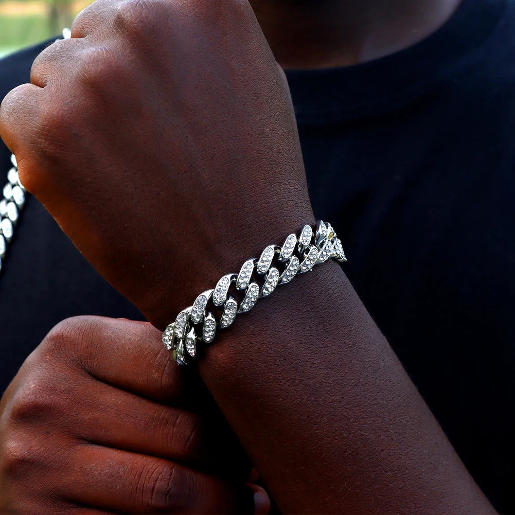 Silsila Iced Cuban Bracelet
