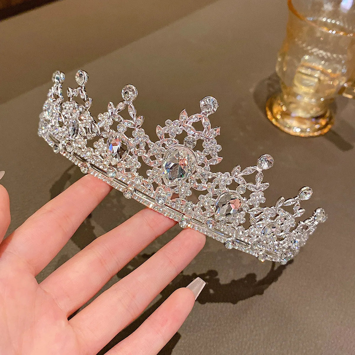 Taj Crown Fashionable Headband - Sweet Style