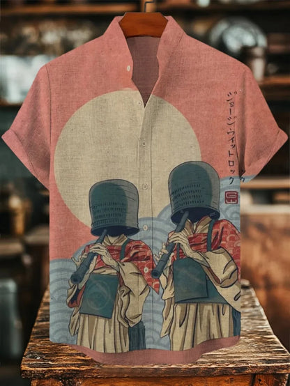 Qamis Qadim Japanese Linen Shirt