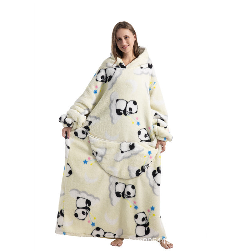 Cocon Doux Oversized Blanket Hoodie - Dafi Prints