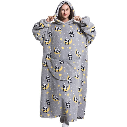 Cocon Doux Oversized Blanket Hoodie - Dafi Prints