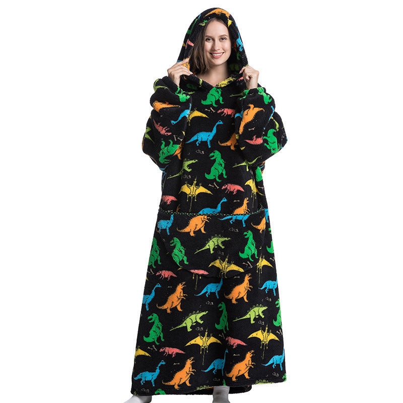 Cocon Doux Oversized Blanket Hoodie - Dafi Prints
