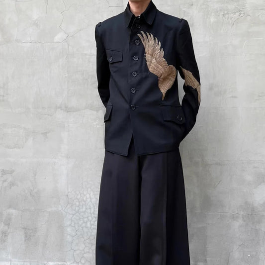 Noir Sahara Distressed Jacket