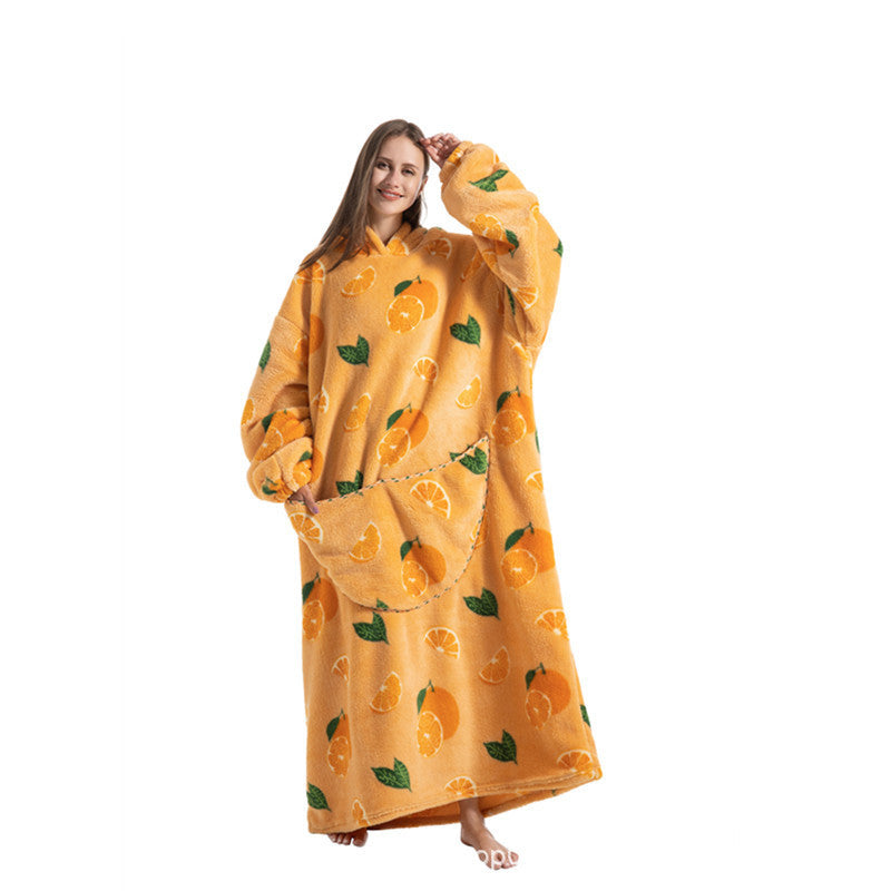 Cocon Doux Oversized Blanket Hoodie - Dafi Prints
