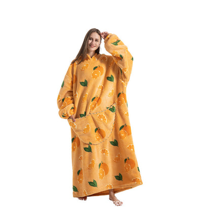 Cocon Doux Oversized Blanket Hoodie - Dafi Prints
