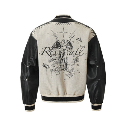 Guardian Malak Varsity Jacket - Celestial Heritage Edition