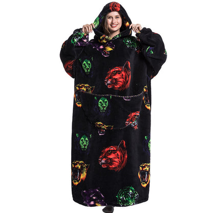 Cocon Doux Oversized Blanket Hoodie - Dafi Prints