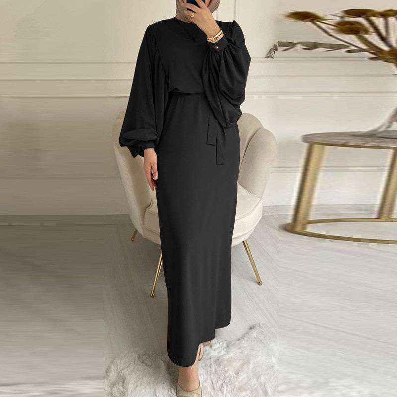 Soleil Jamila Long-Sleeved Dress