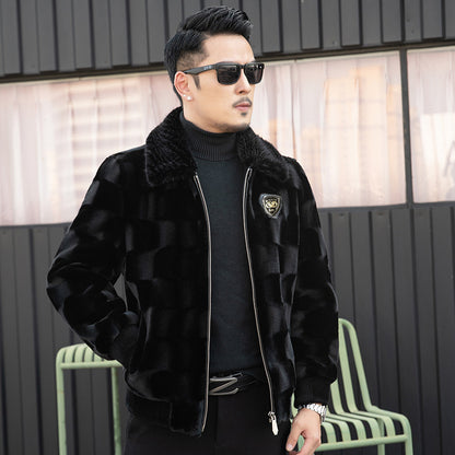 Luxe Noir Velvet Jacket