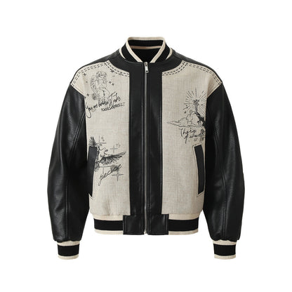 Guardian Malak Varsity Jacket - Celestial Heritage Edition
