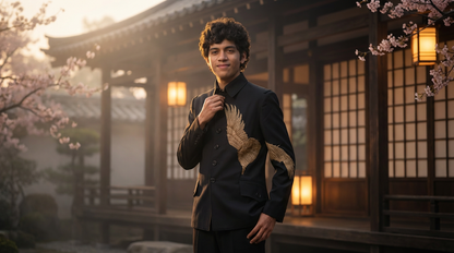 Noir Sahara Distressed Jacket