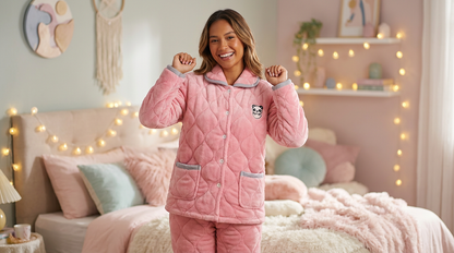Douceur Coral Fleece Loungewear