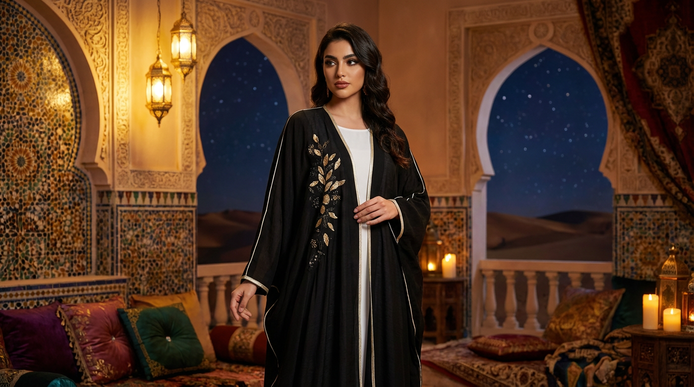 Qamar Chic Batwing Fitted Dress
