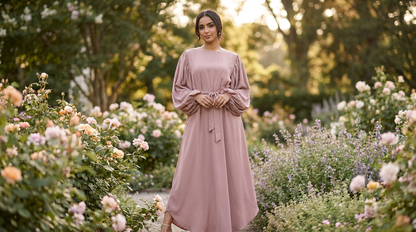 Soleil Jamila Long-Sleeved Dress