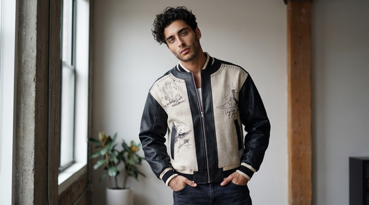 Guardian Malak Varsity Jacket - Celestial Heritage Edition